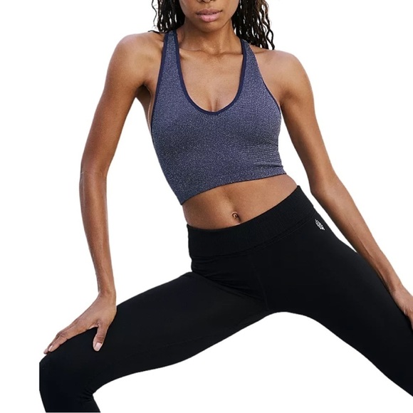 Free People FP Movement Lurex Free Throw Crop Racer Back Tank Top - Picture 12 of 15